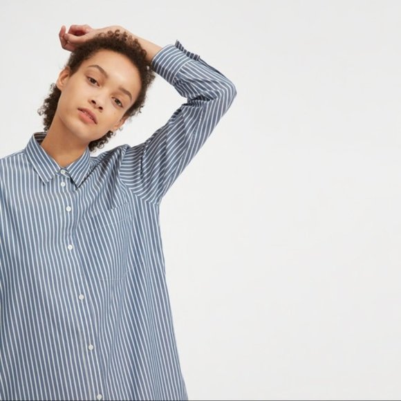 Everlane Cotton Shirt Dress - Picture 1 of 7